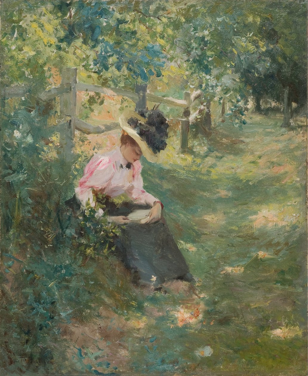 Het pad 1893 door Theodore Robinson