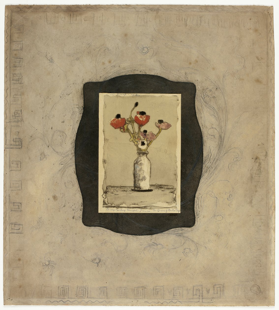 Anemonen door Theodore Roussel