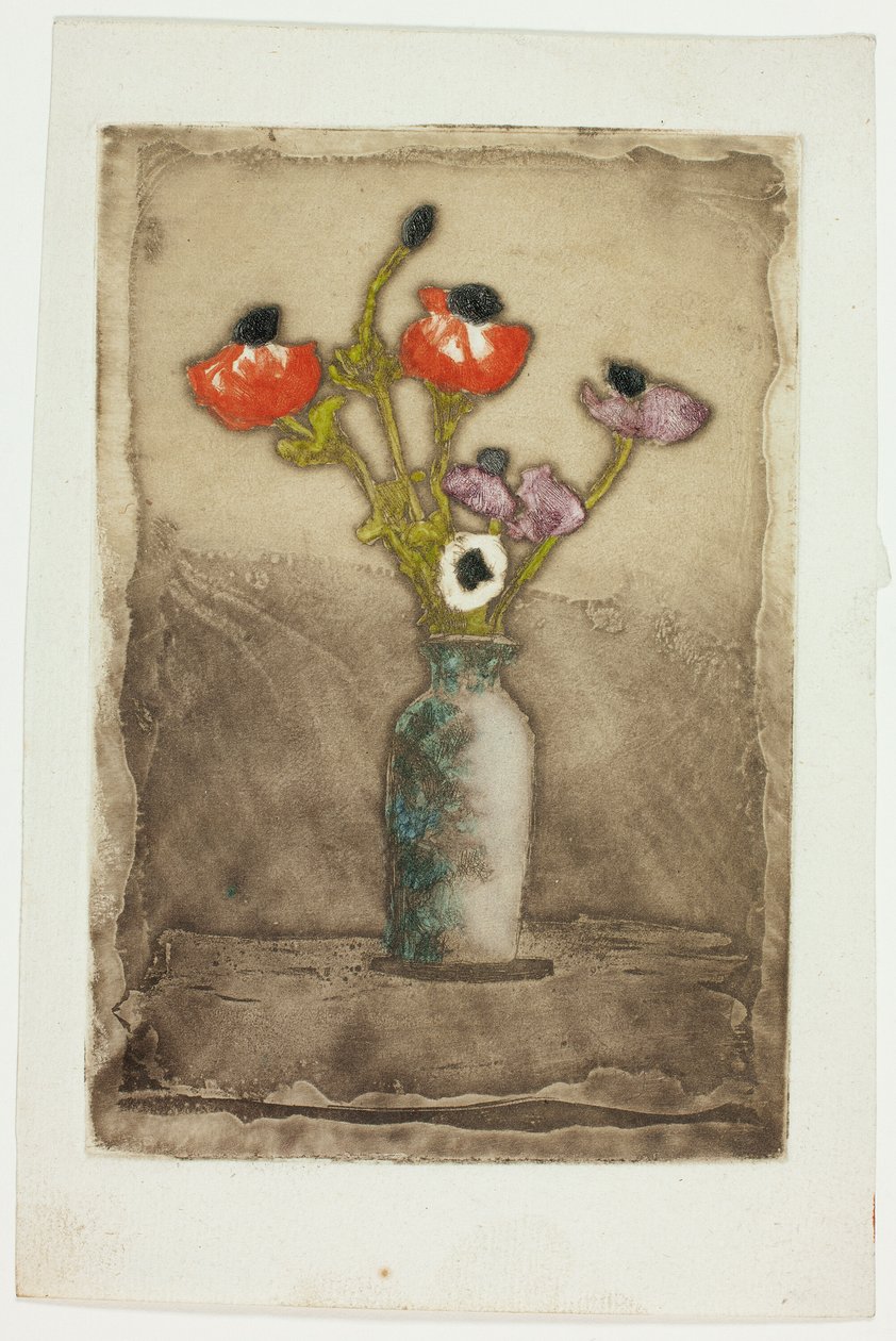 Anemonen door Theodore Roussel