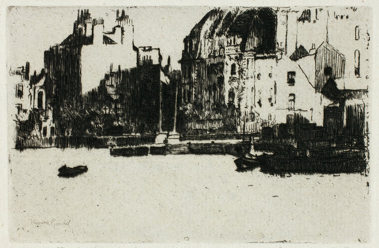 Chelsea Paleizen (Zwart-wit Versie) door Theodore Roussel