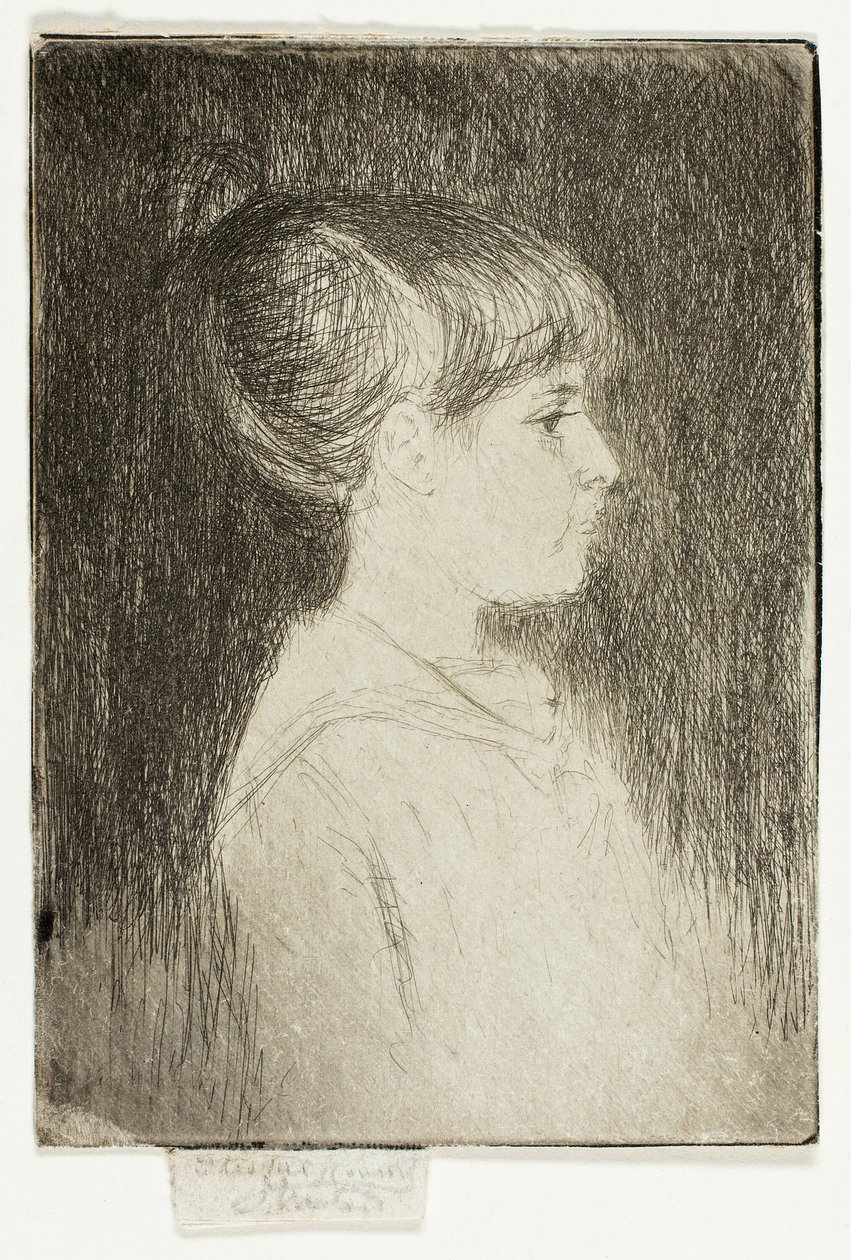 Jeanette, Juni 1887 door Theodore Roussel