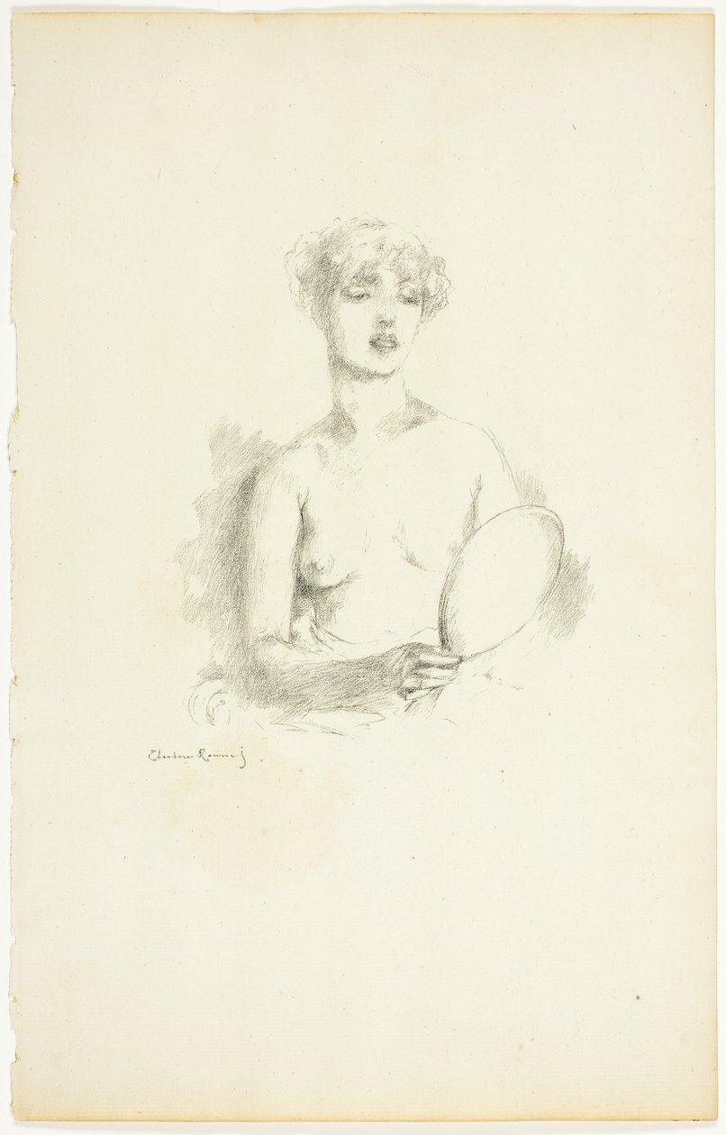 La Toilette door Theodore Roussel