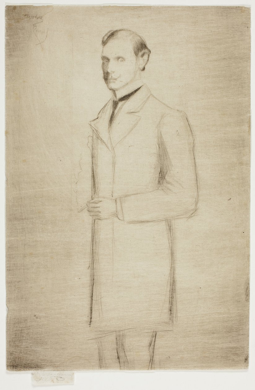 Portret van Walter Dowdeswell, Esq. door Theodore Roussel