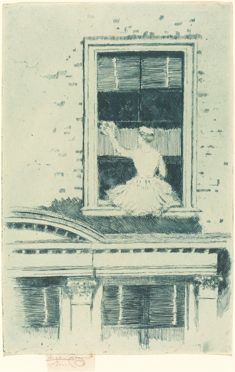 De Ramenwasser door Theodore Roussel