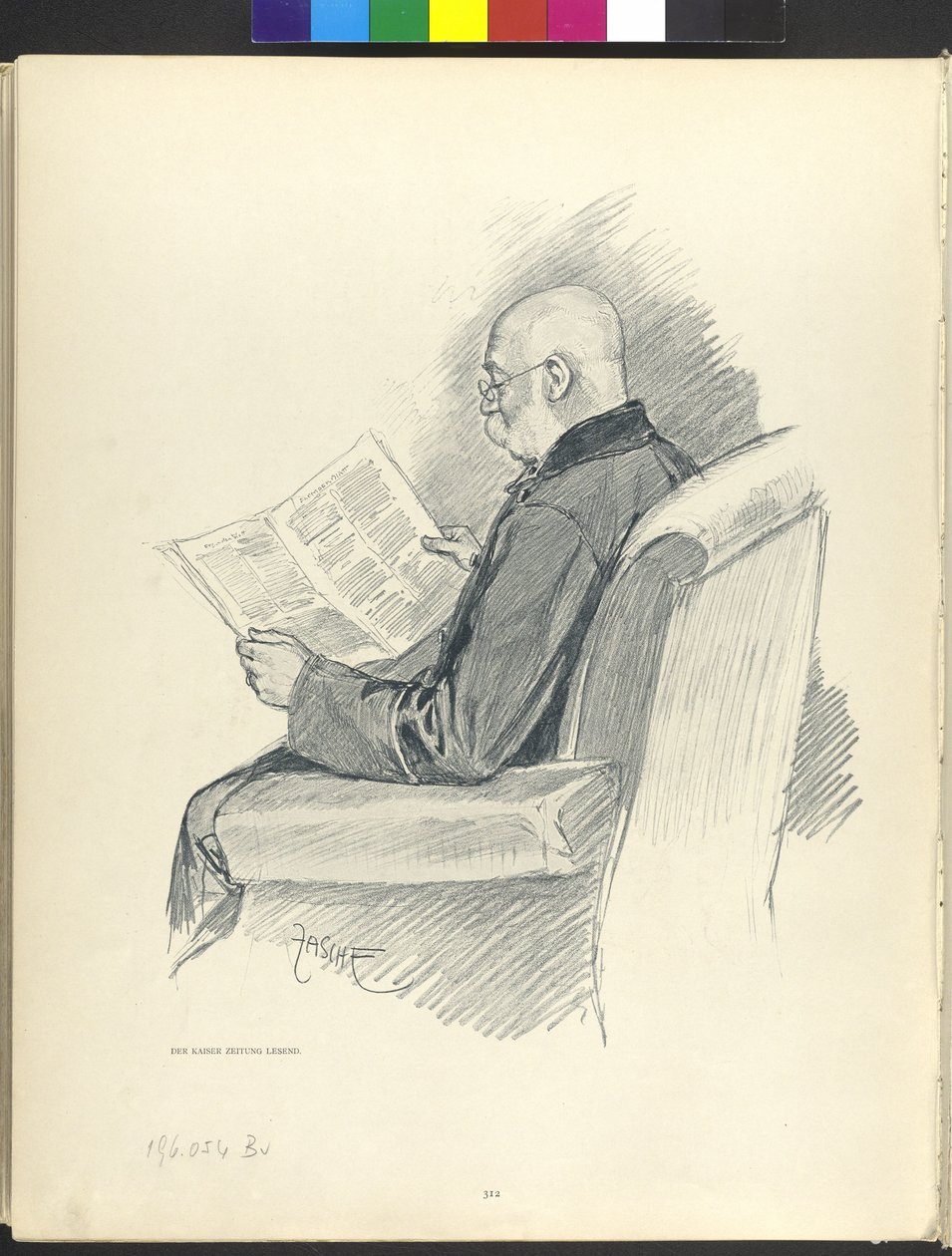 Franz Joseph I door Theodore Zasche