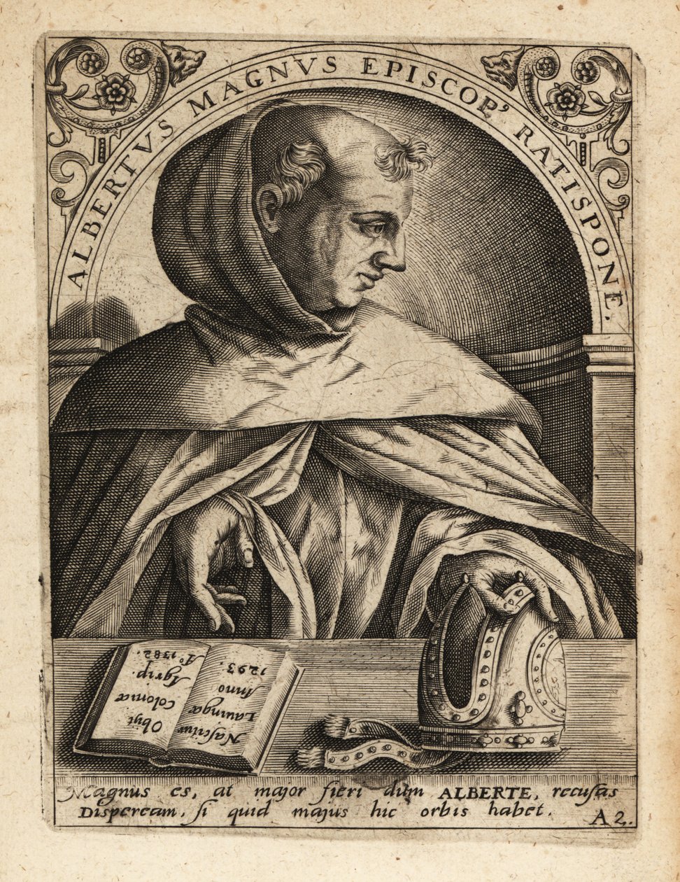 Albertus Magnus door Theodore de Bry
