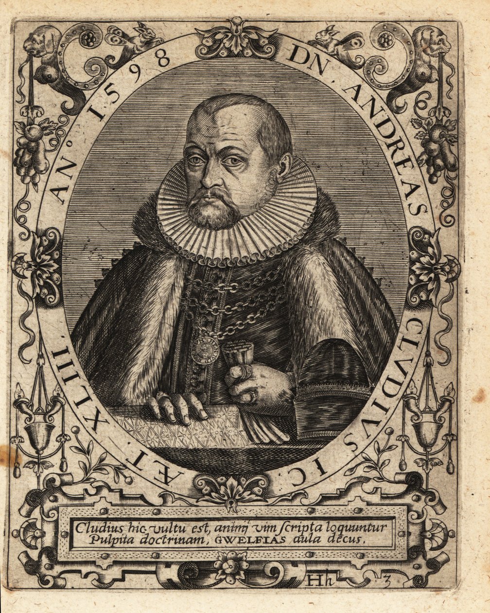 Andreas Cluten door Theodore de Bry