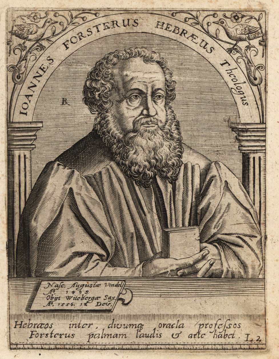 Johann Forster door Theodore de Bry