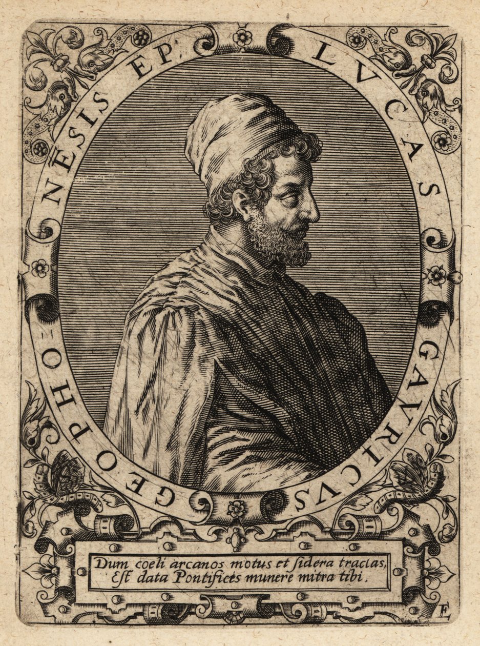 Luca Gaurico door Theodore de Bry
