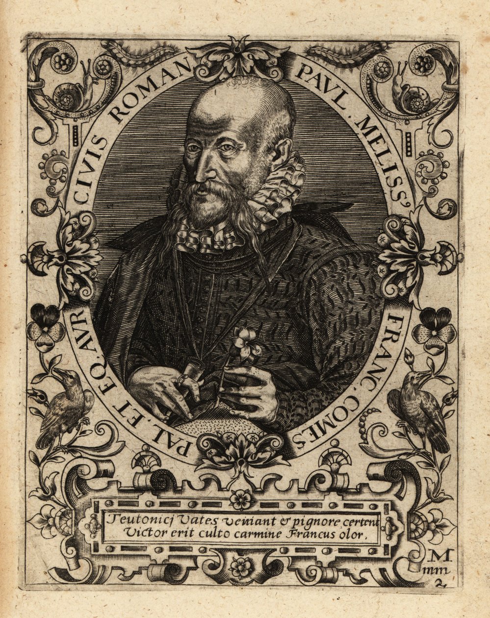 Onbekend beeld door Theodore de Bry