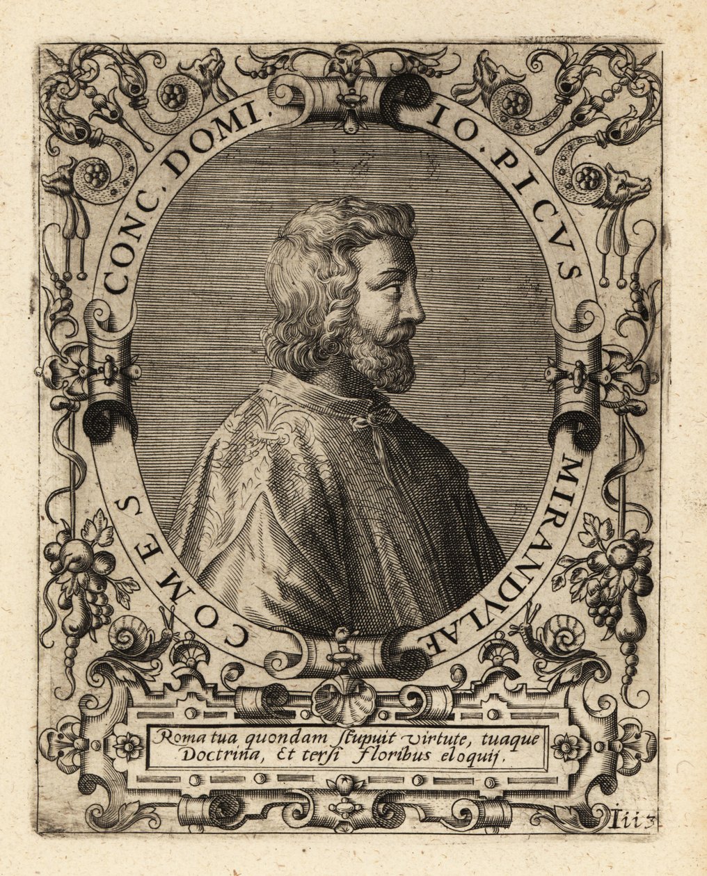 Onbekend beeld door Theodore de Bry