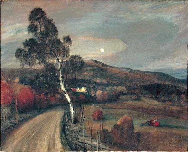 Noors landschap, Aulestad, ca. 1895 door Théophile Alexandre Steinlen