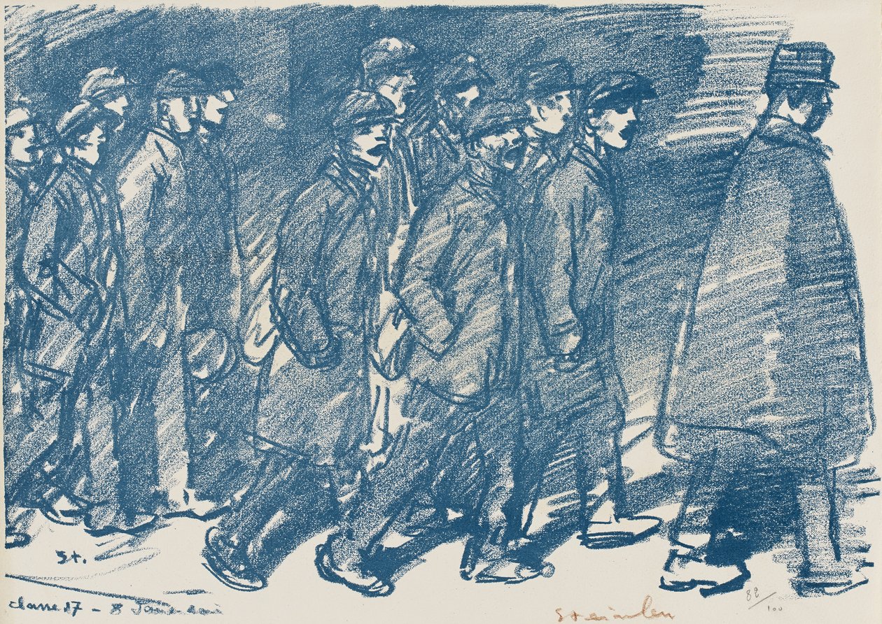 Ongenoemd door Théophile Alexandre Steinlen