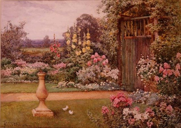 De zonnewijzer door Theresa Sylvester Stannard