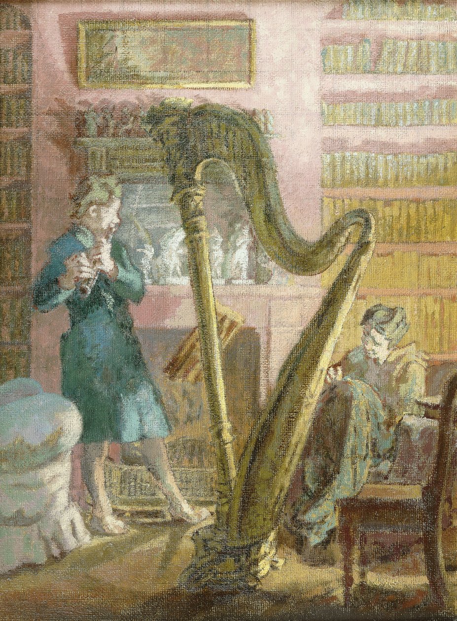 Het recital door Therese Lessore