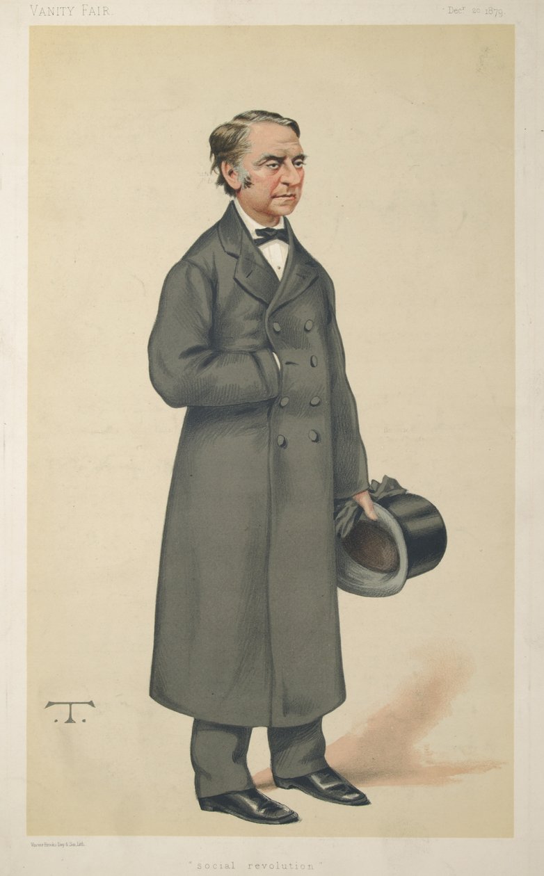 Jean Joseph Louis Blanc, Vanity Fair, 1879-12-20 door Theobald Chartran