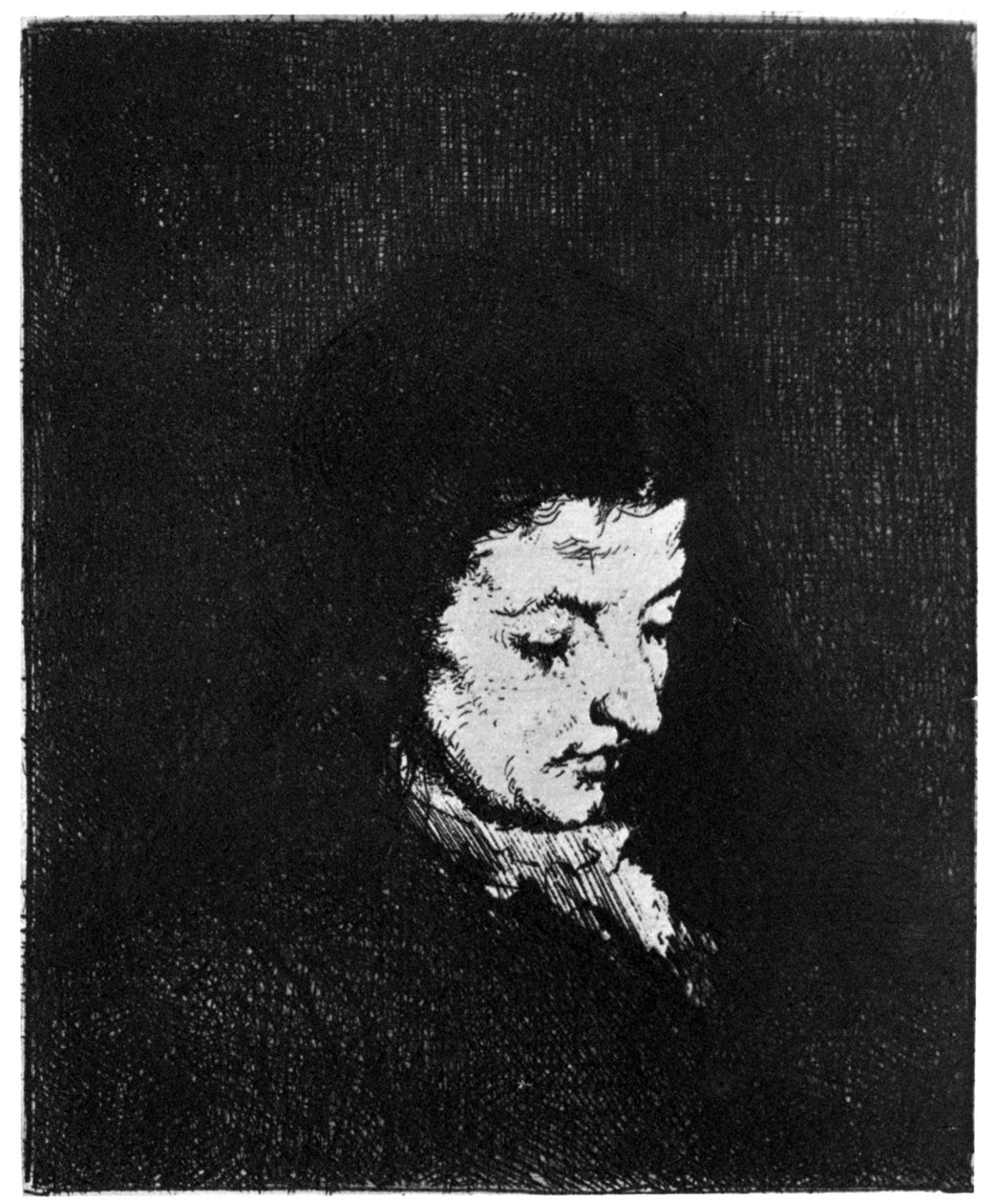 Paysanne, Boer, c1840-1890 1924 door Auguste Theodule Ribot