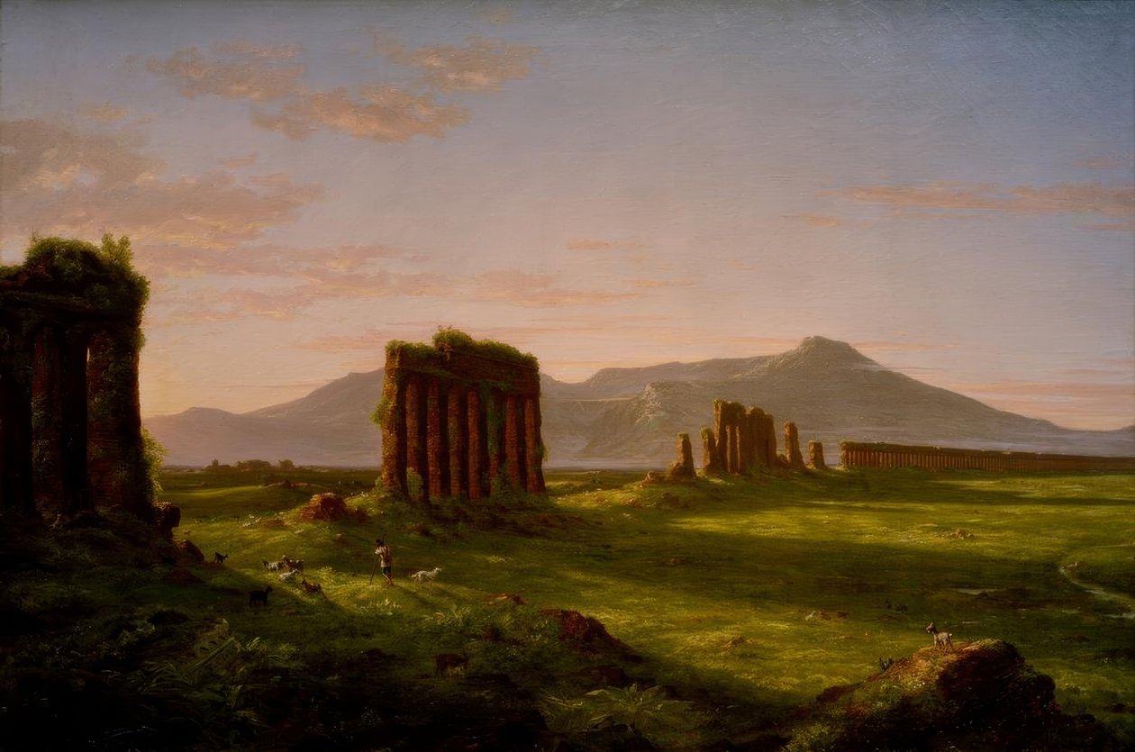 Romeinse Campagna door Thomas Cole