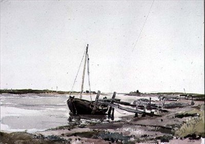 Op de Blyth, Suffolk door Thomas Collier