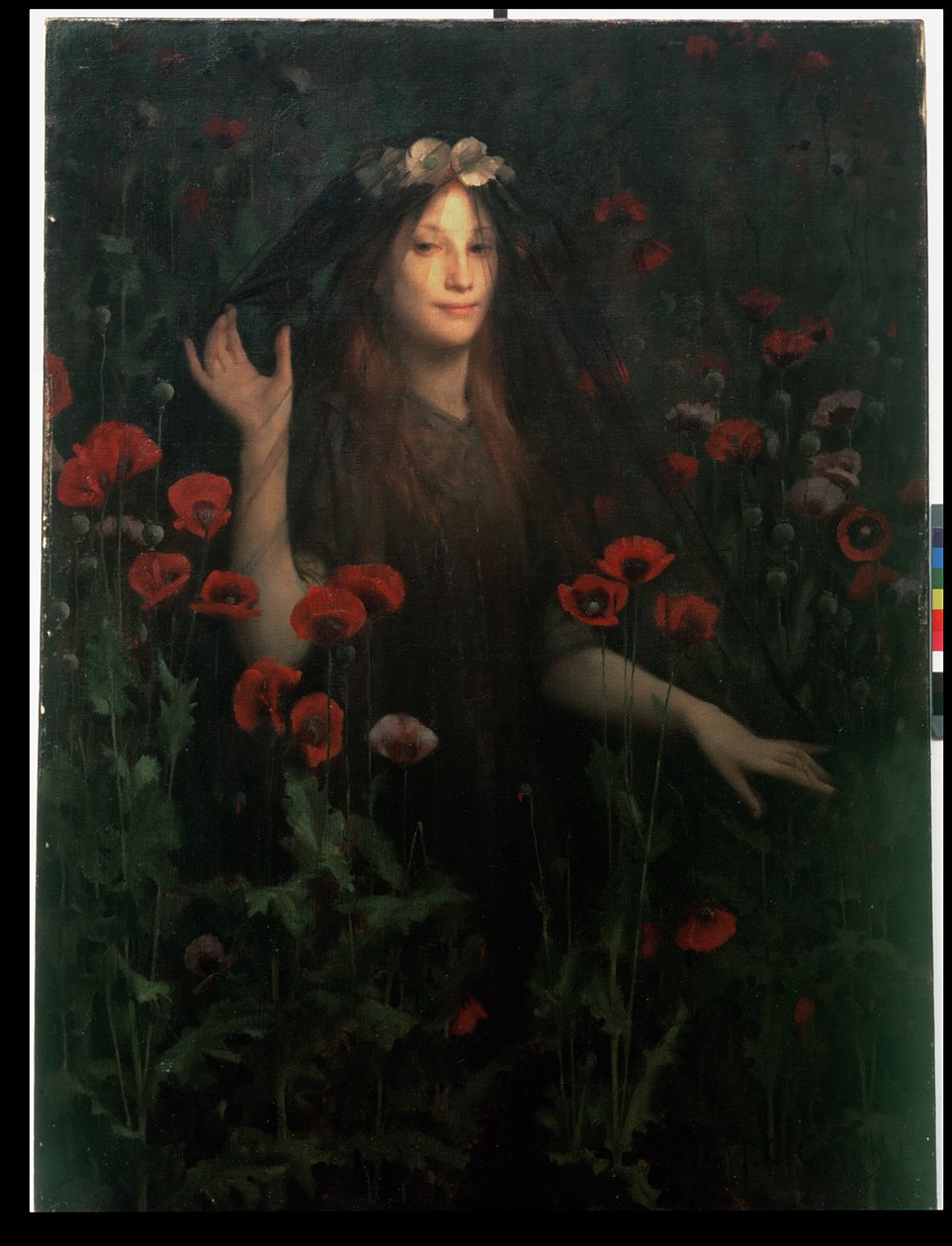 De dood de bruid, 1894-95 door Thomas Cooper Gotch