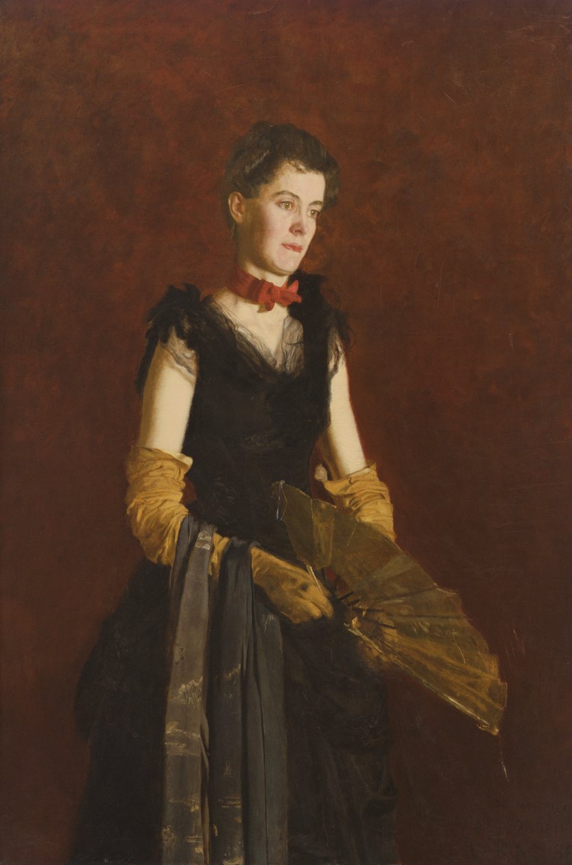 Letitia Wilson Jordan door Thomas Eakins