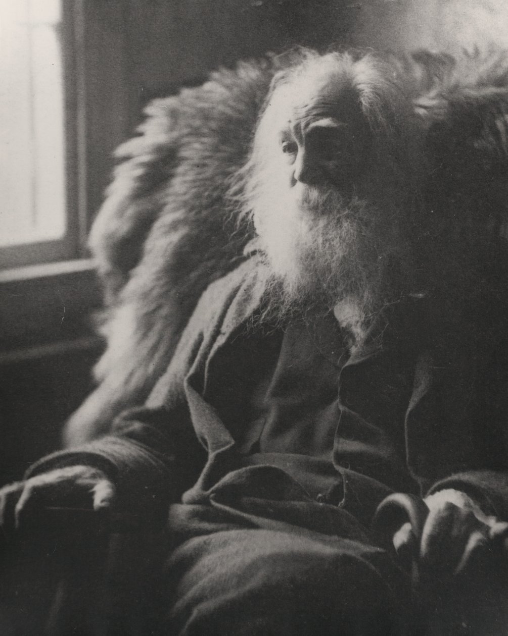Walt Whitman, 1891 door Thomas Eakins
