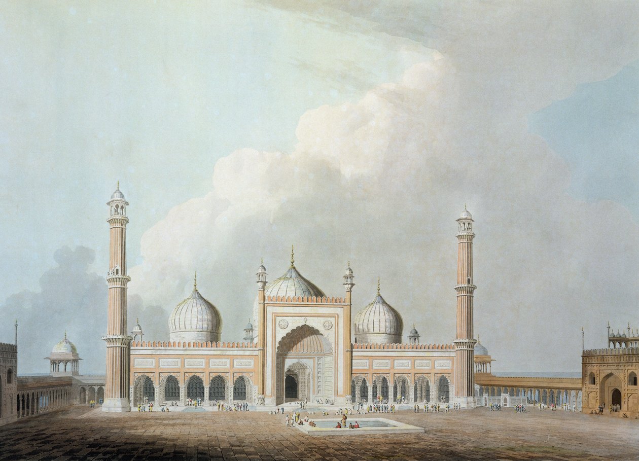 De Jummah Musjed, Delhi, plaat XXIII uit 