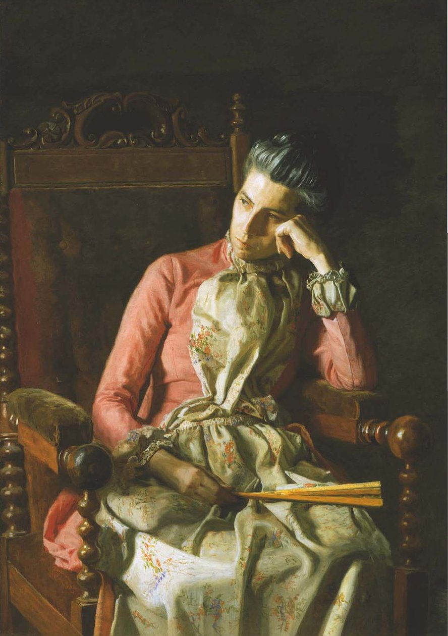 Miss Amelia Van Buren door Thomas Eakins
