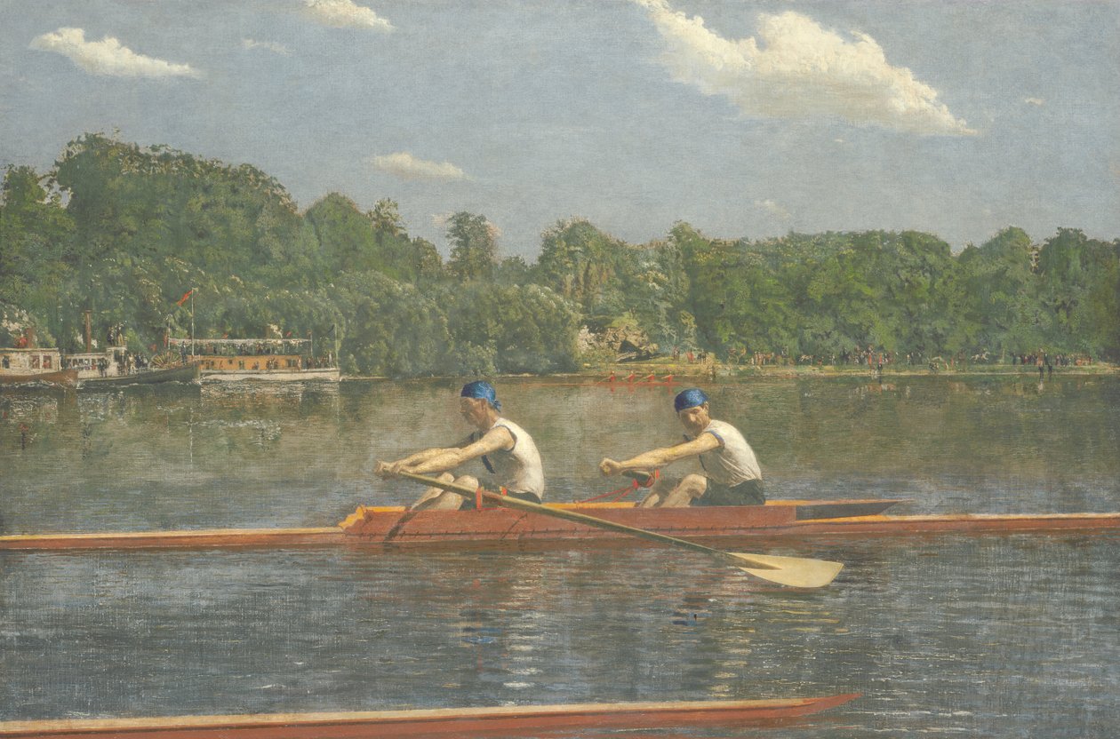 De Biglin broers racen door Thomas Eakins