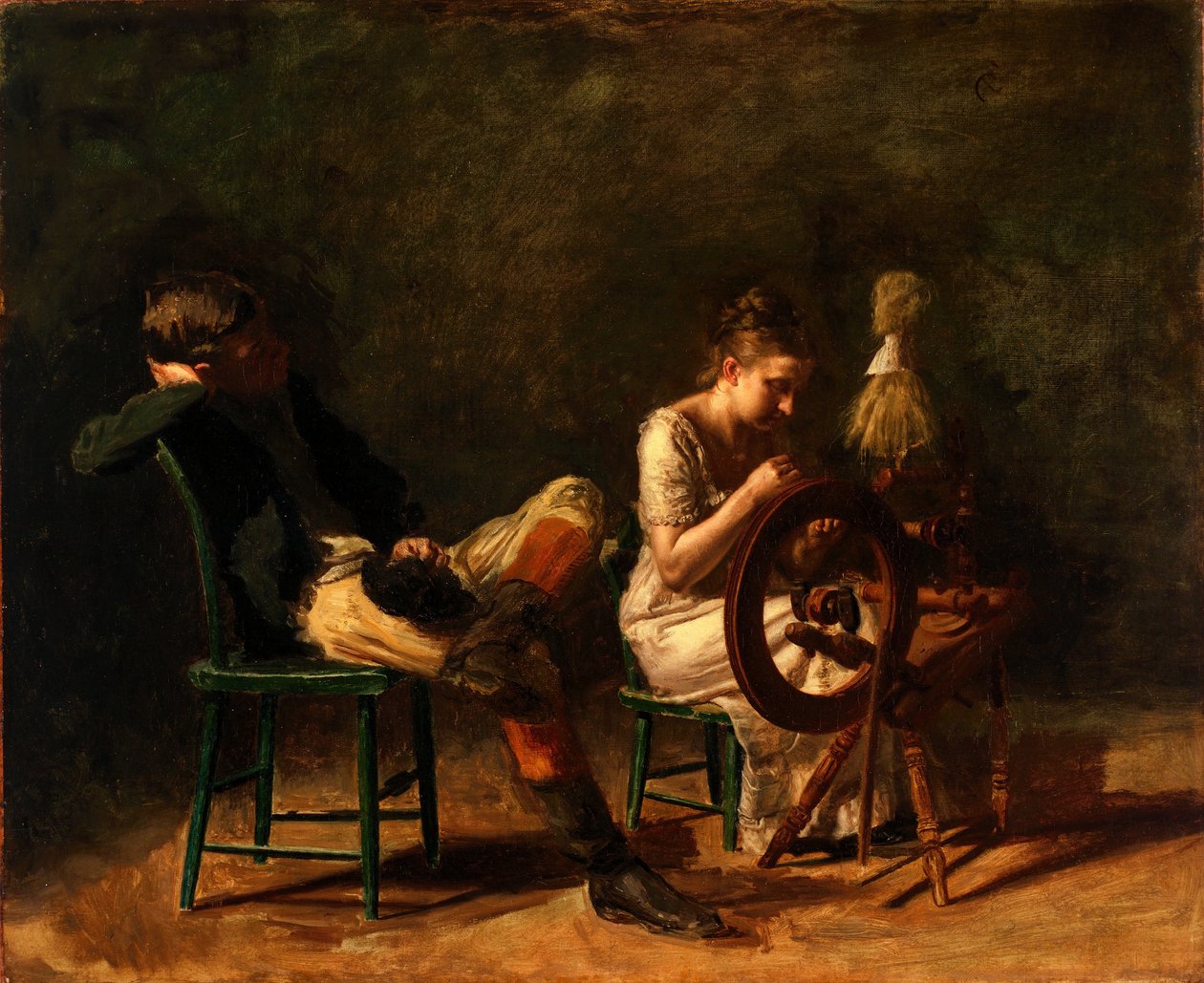 Het Hofmaken door Thomas Eakins