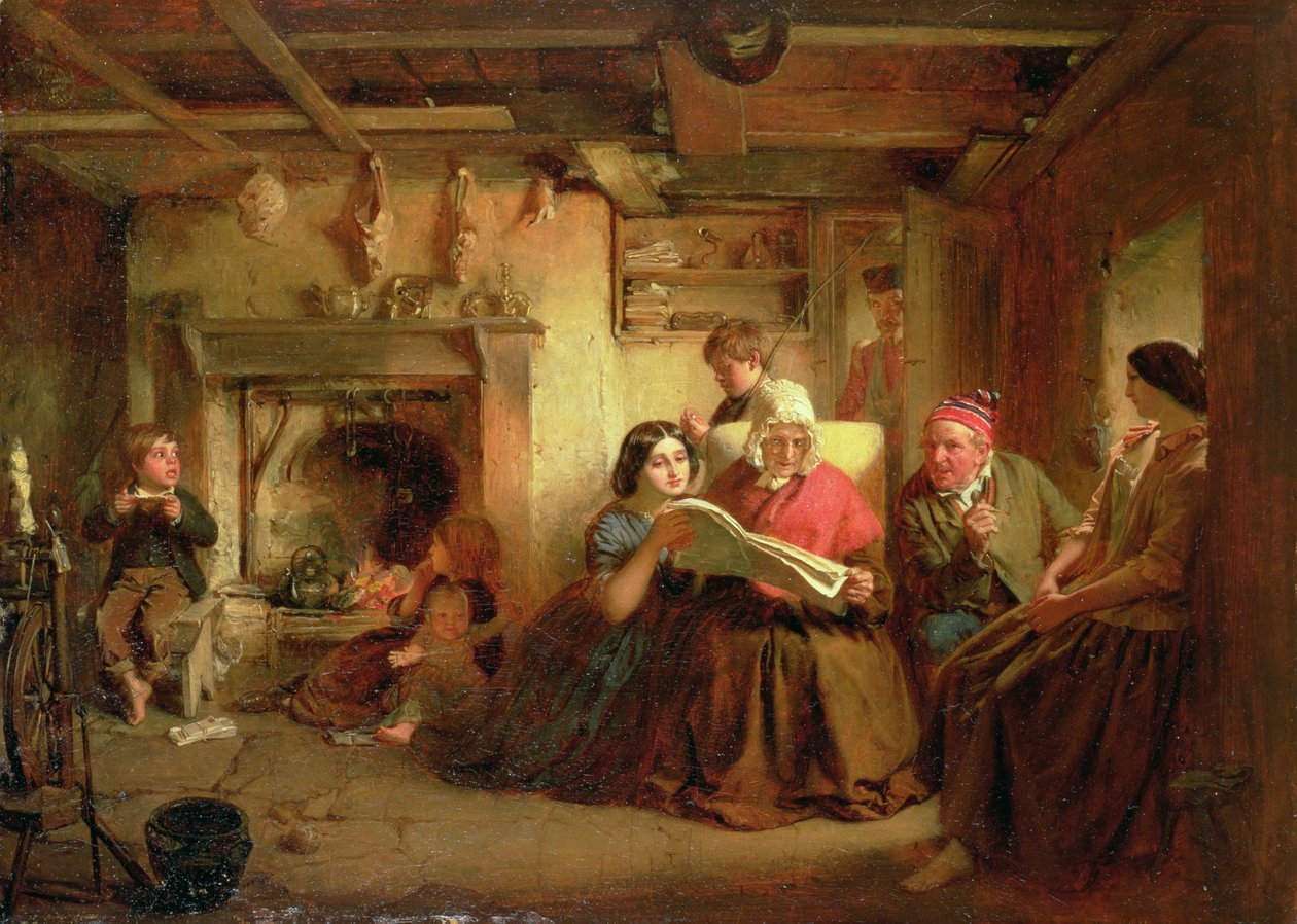 De Terugkeer van de Soldaat door Thomas Faed