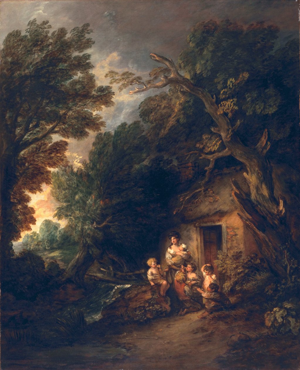 Cottage Deur, c.1780 door Thomas Gainsborough