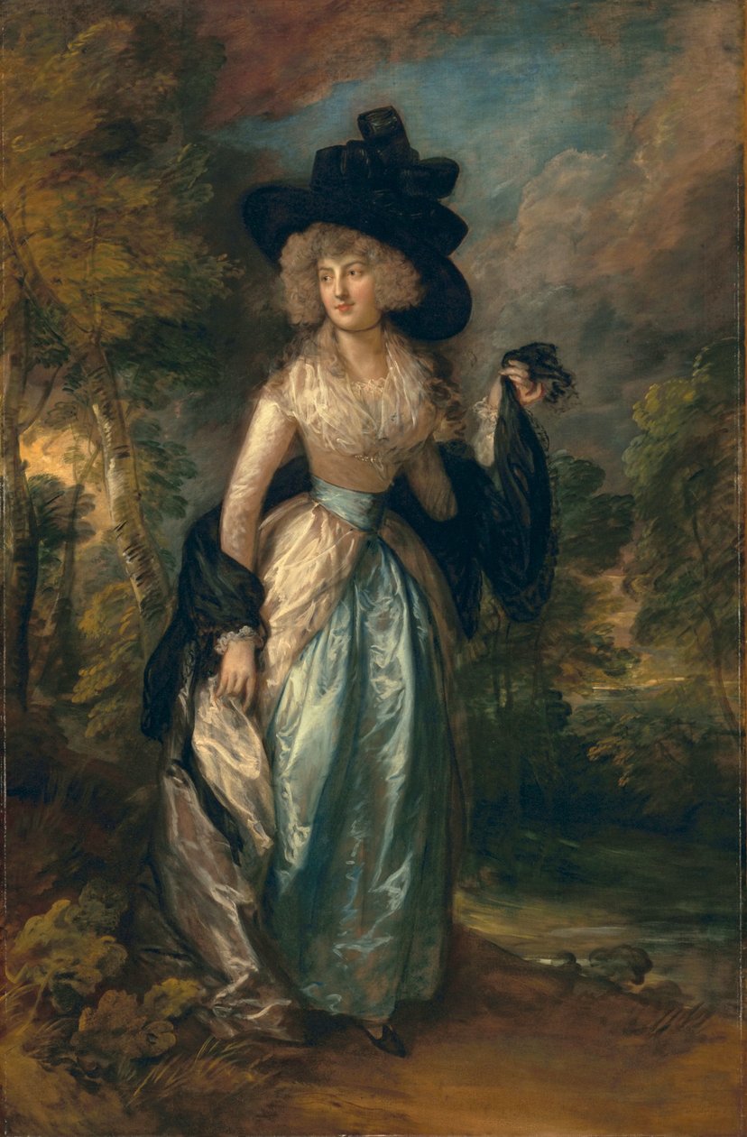 Juliana (Howard), barones Petre, 1788 door Thomas Gainsborough