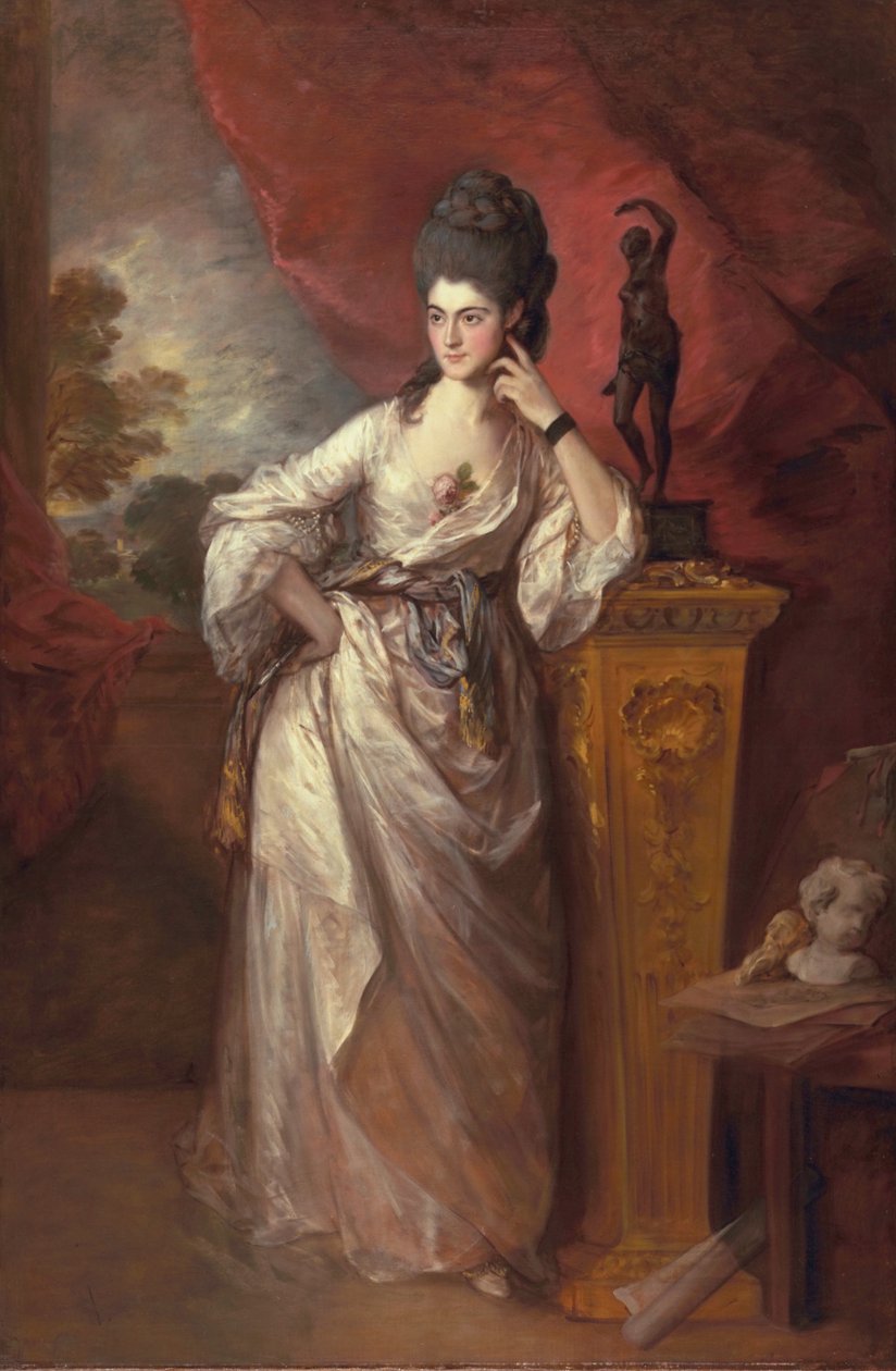 Penelope (Pitt), gravin Ligonier, 1770 door Thomas Gainsborough
