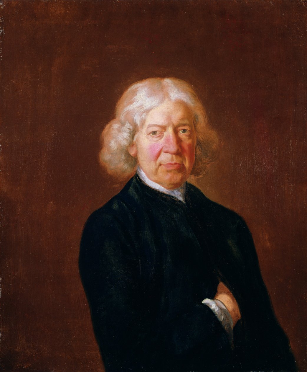 Portret van John Kirby, ca. 1748 door Thomas Gainsborough