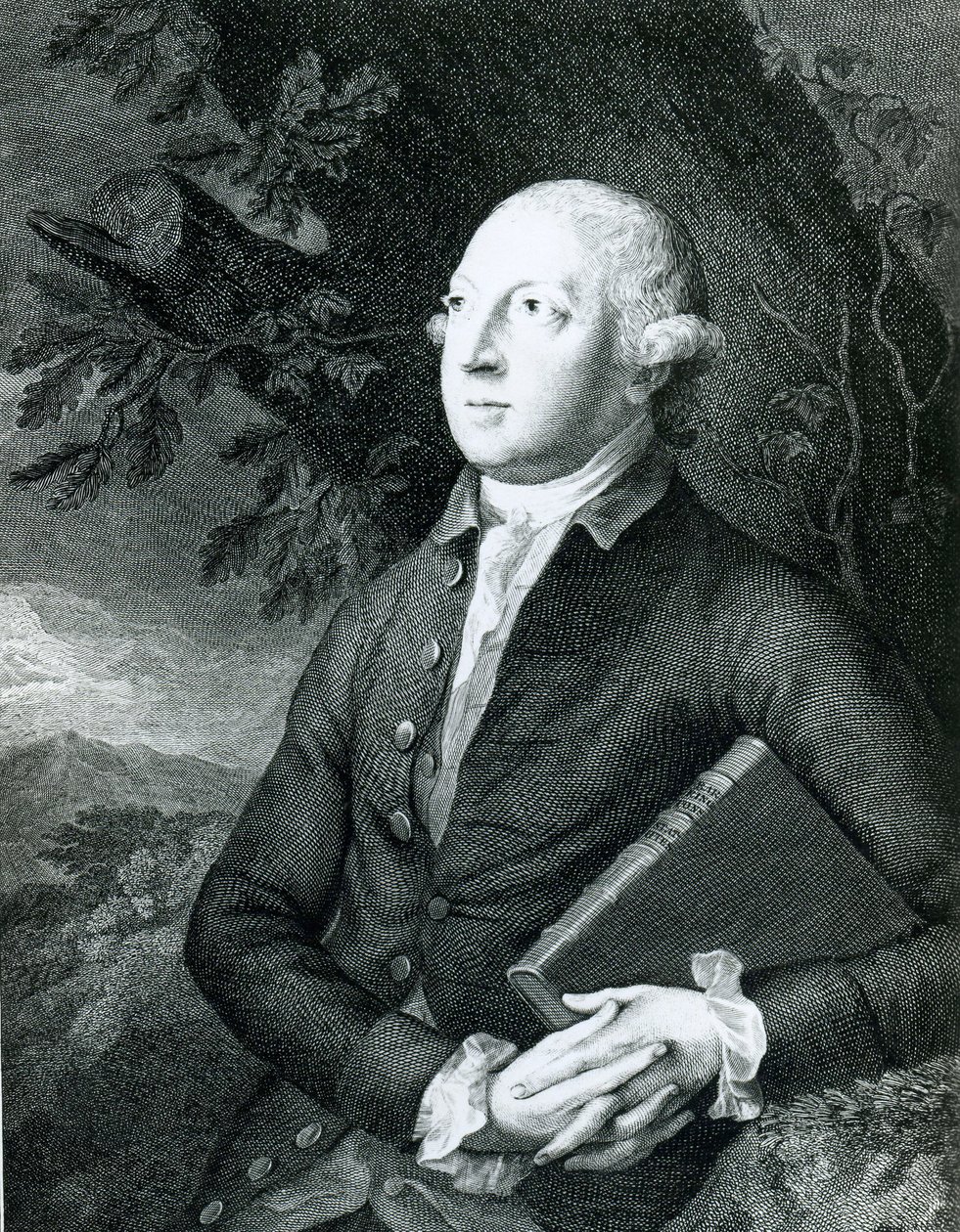 Thomas Pennant (1726-98) door Thomas Gainsborough