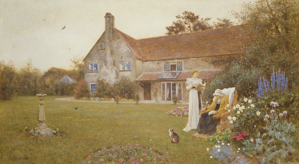 De zonnewijzer, 1898 door Thomas James Lloyd