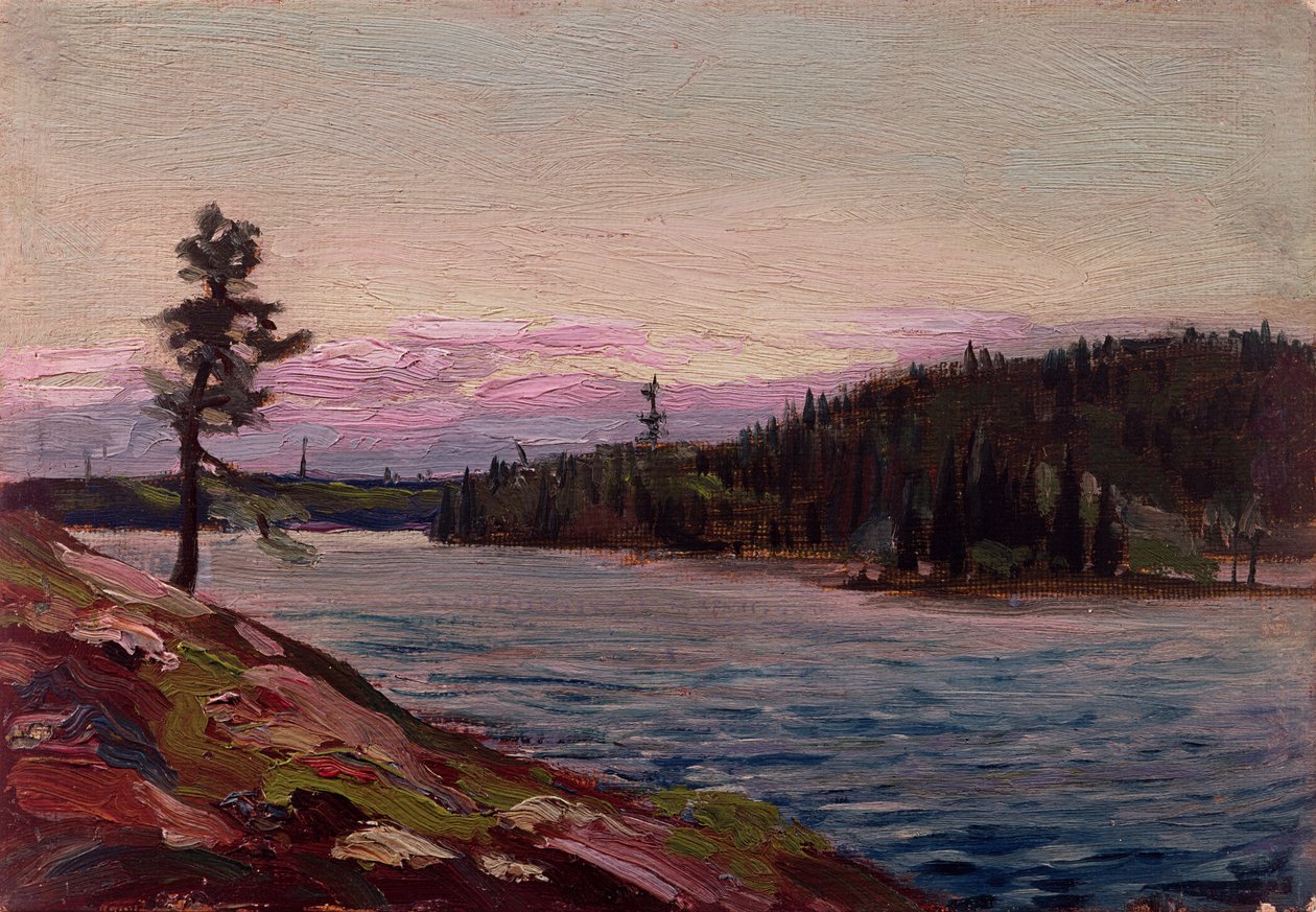 Een Noord-Canadees Meer door Tom Thomson