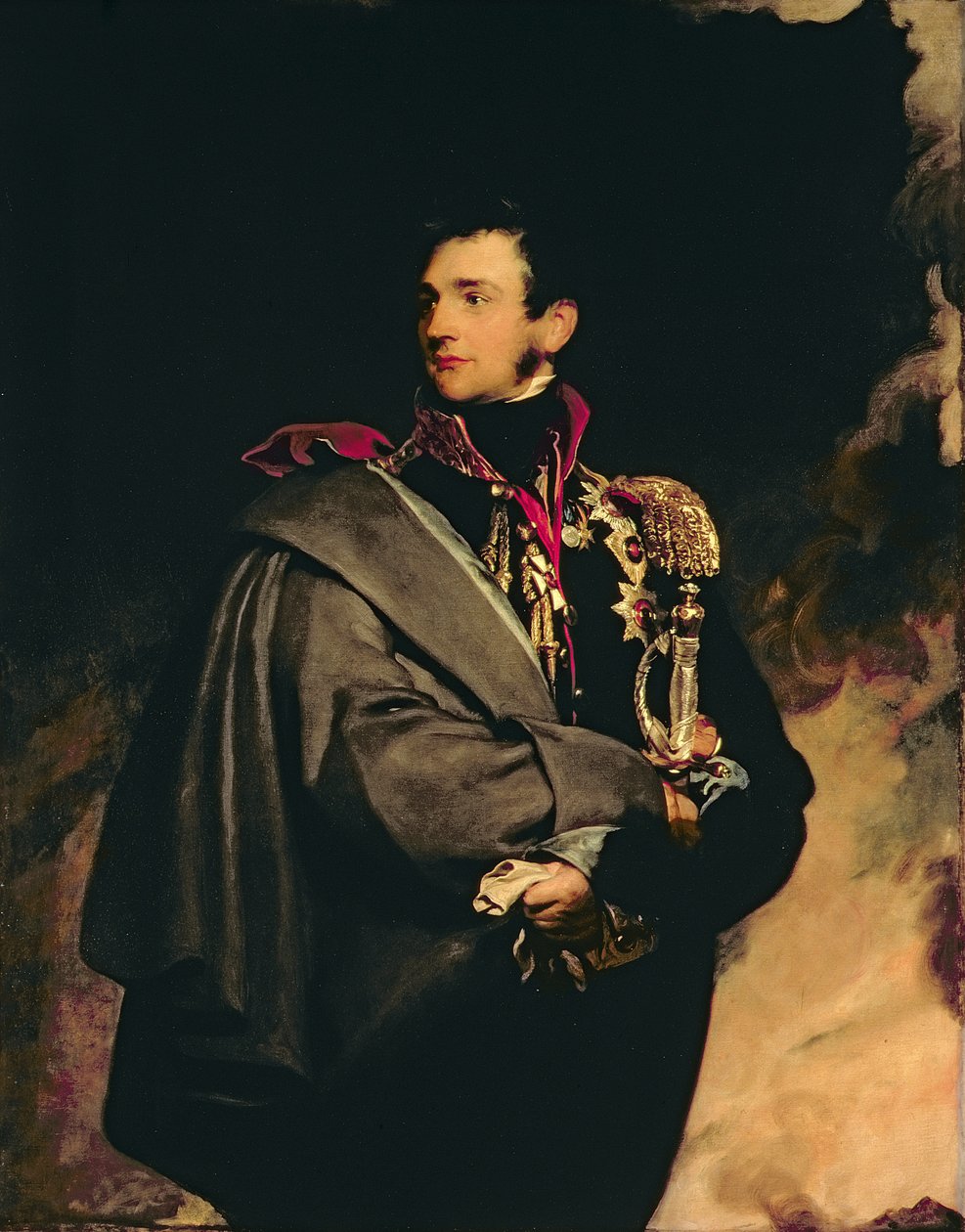 Portret van Mikhail Semyonovich, Graaf Vorontsov (1782-1856), 1821 door Thomas Lawrence