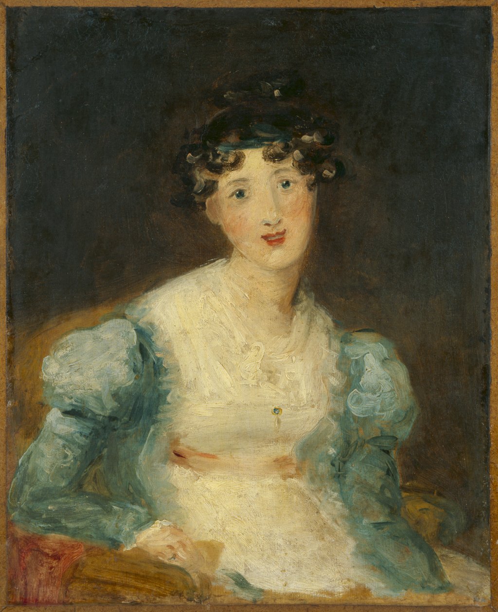 Jonge Dame Zittend door Thomas Lawrence