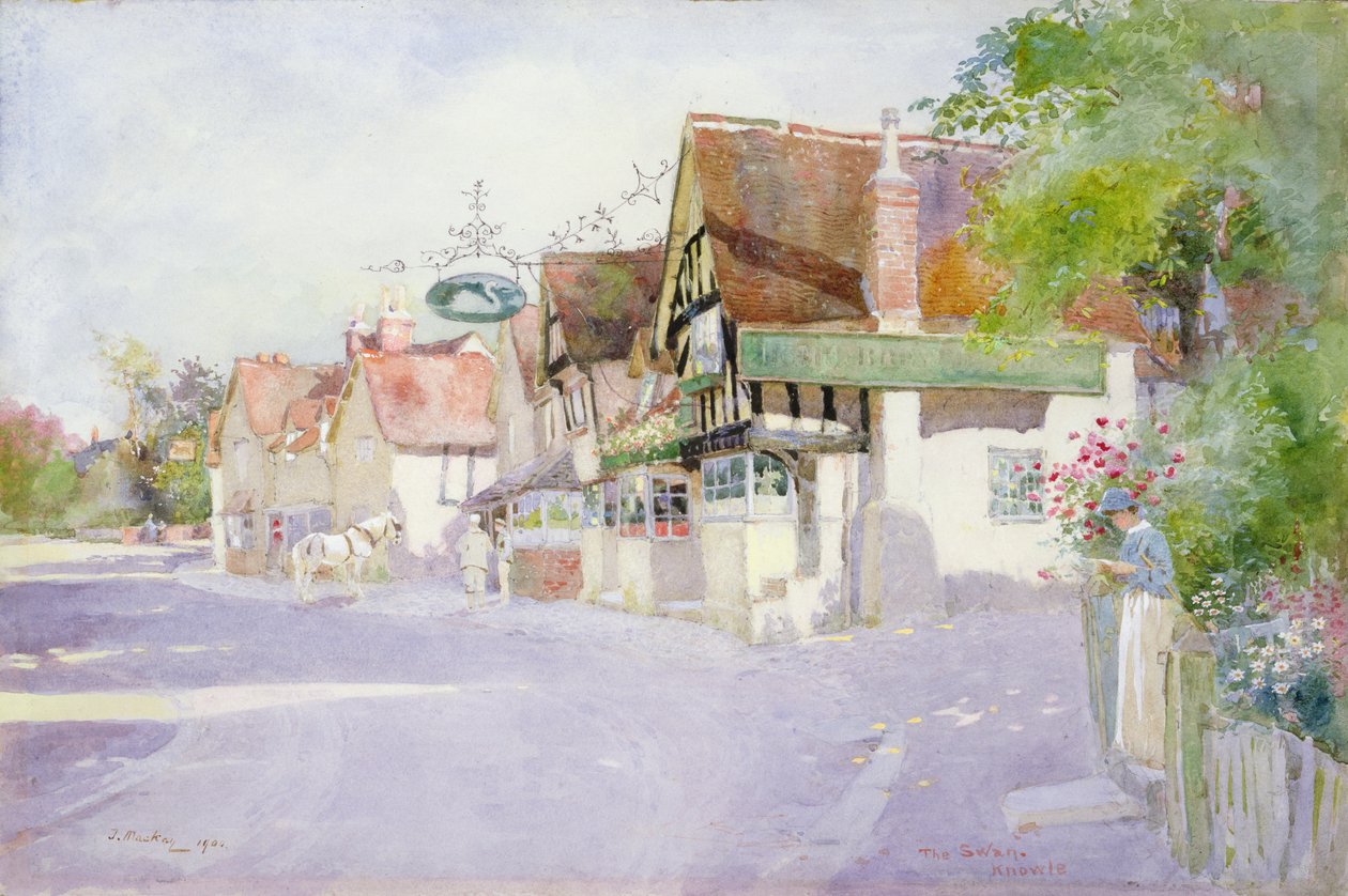 Knowle Village door Thomas Mackay