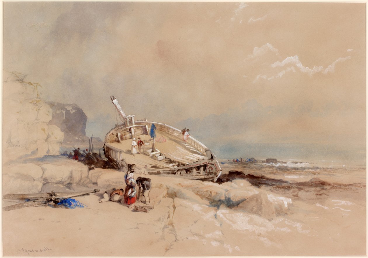 In Tynemouth door Thomas Miles Richardson
