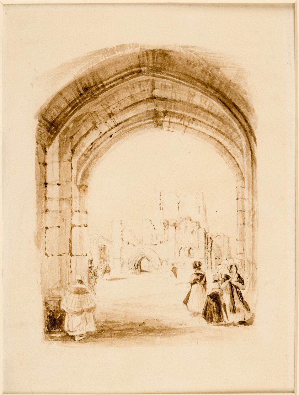Tynemouth door Thomas Miles Richardson