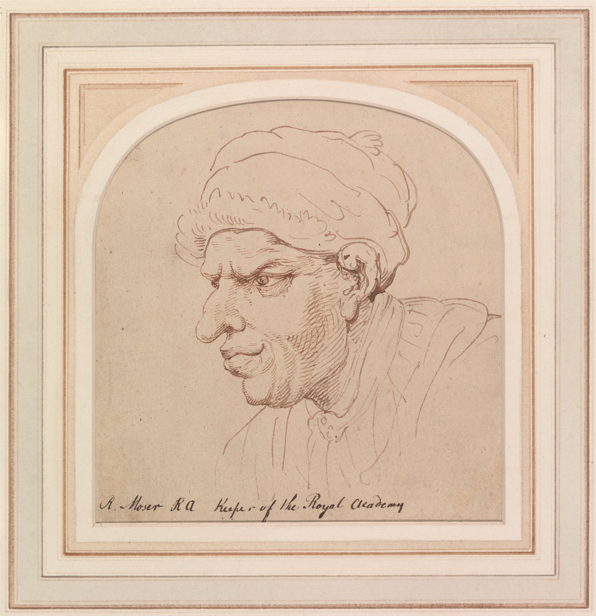George Moser door Thomas Rowlandson