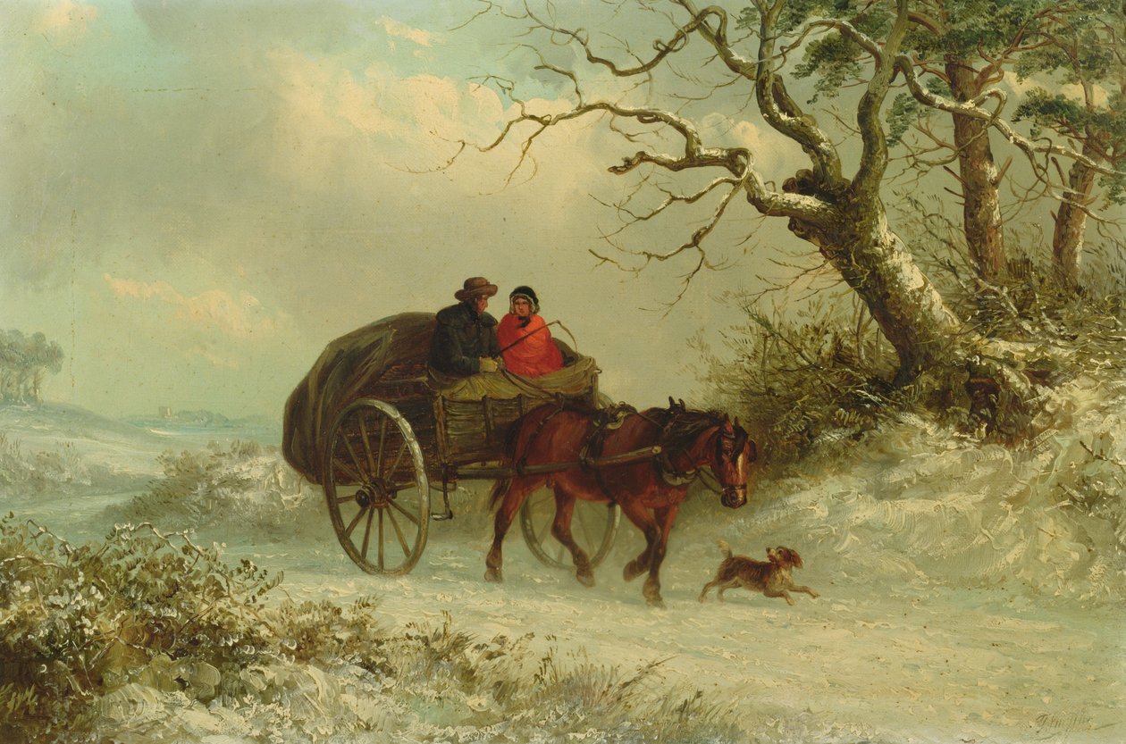 Naar de Markt in de Winter door Thomas Smythe