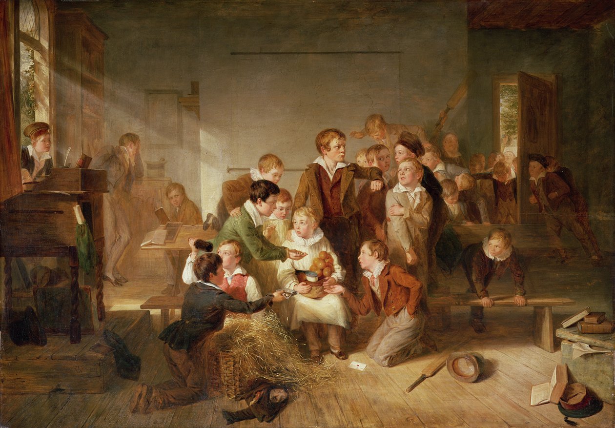 De jongen met veel vrienden door Thomas Webster