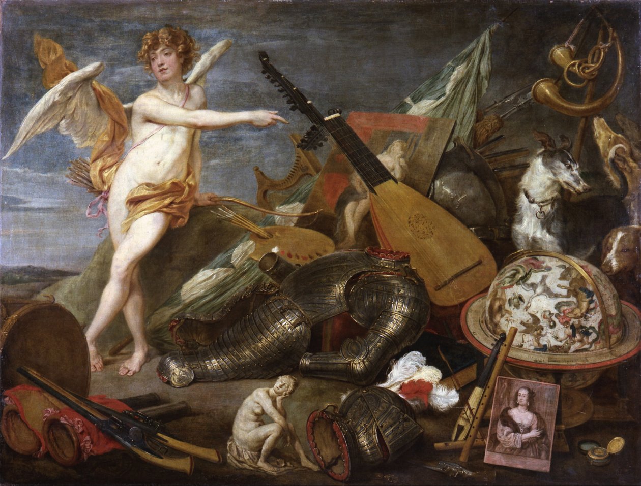 Triomf van Liefde en Schoonheid door Thomas Willeboirts Bosschaert