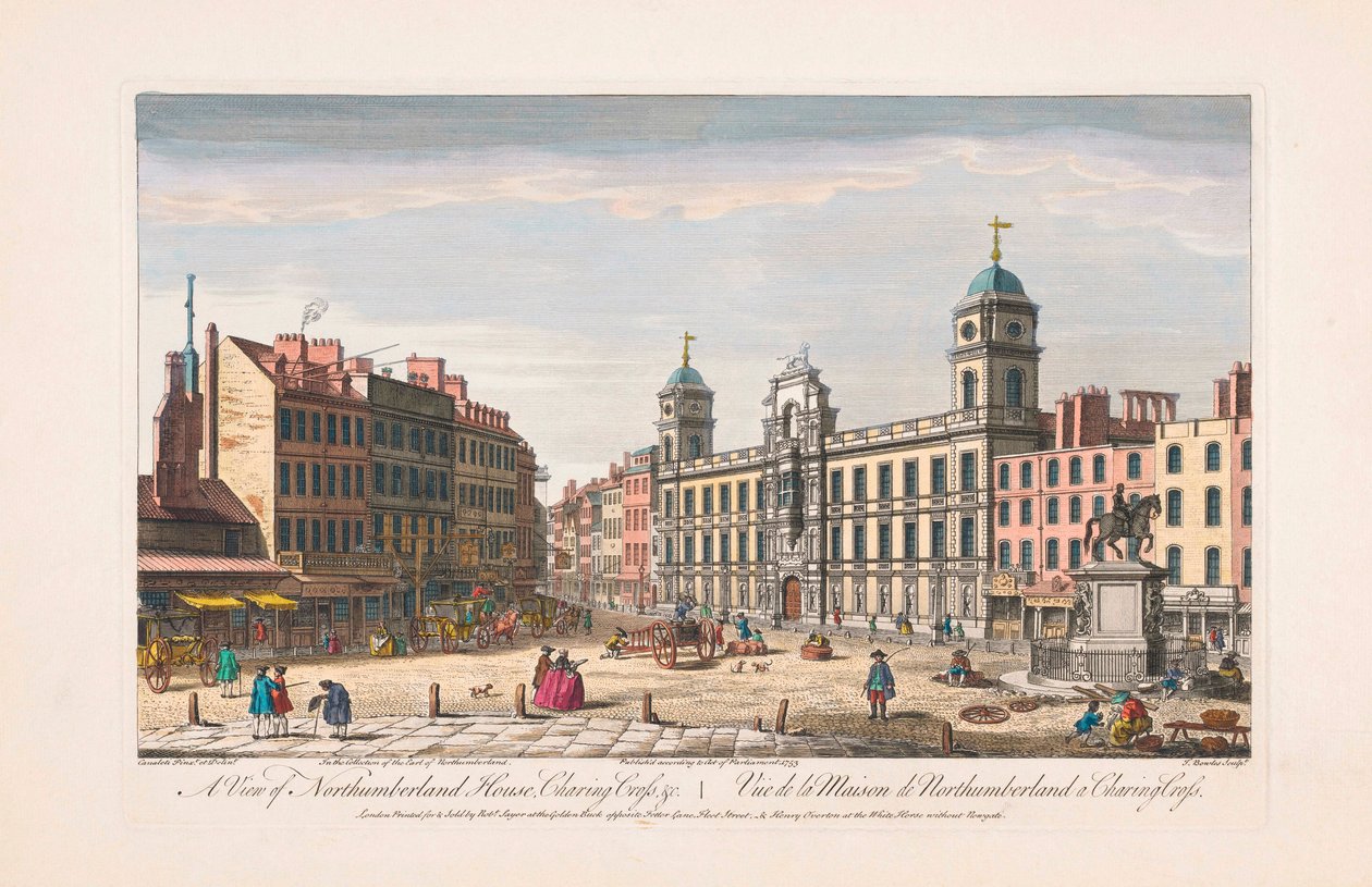 Northumberland House, Charing Cross door Thomas (after) Bowles