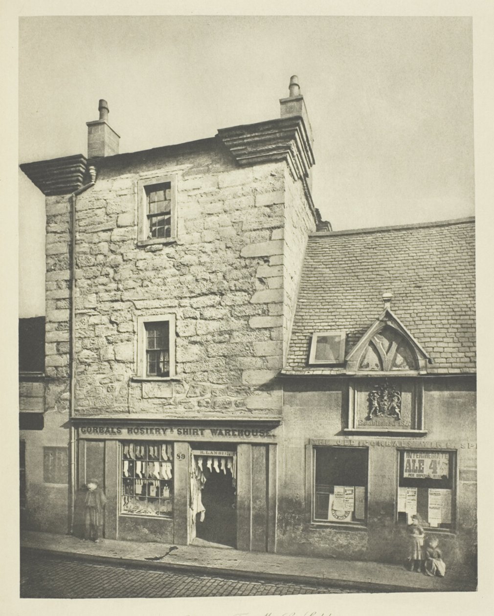 Elphinstone Tower Hoofdstraat, Gorbals door Thomas Annan