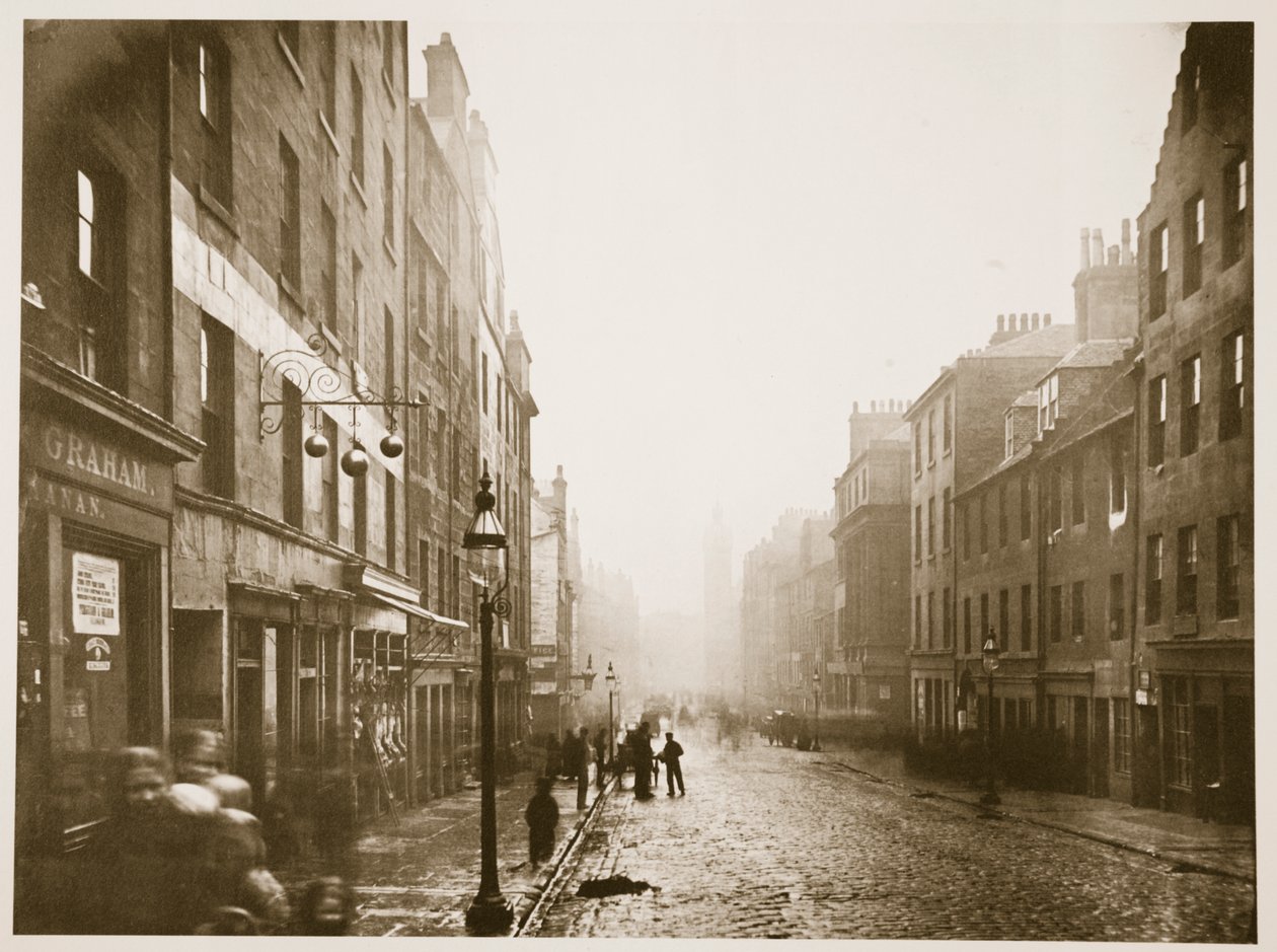High Street, Glasgow, ca. 1878 door Thomas Annan